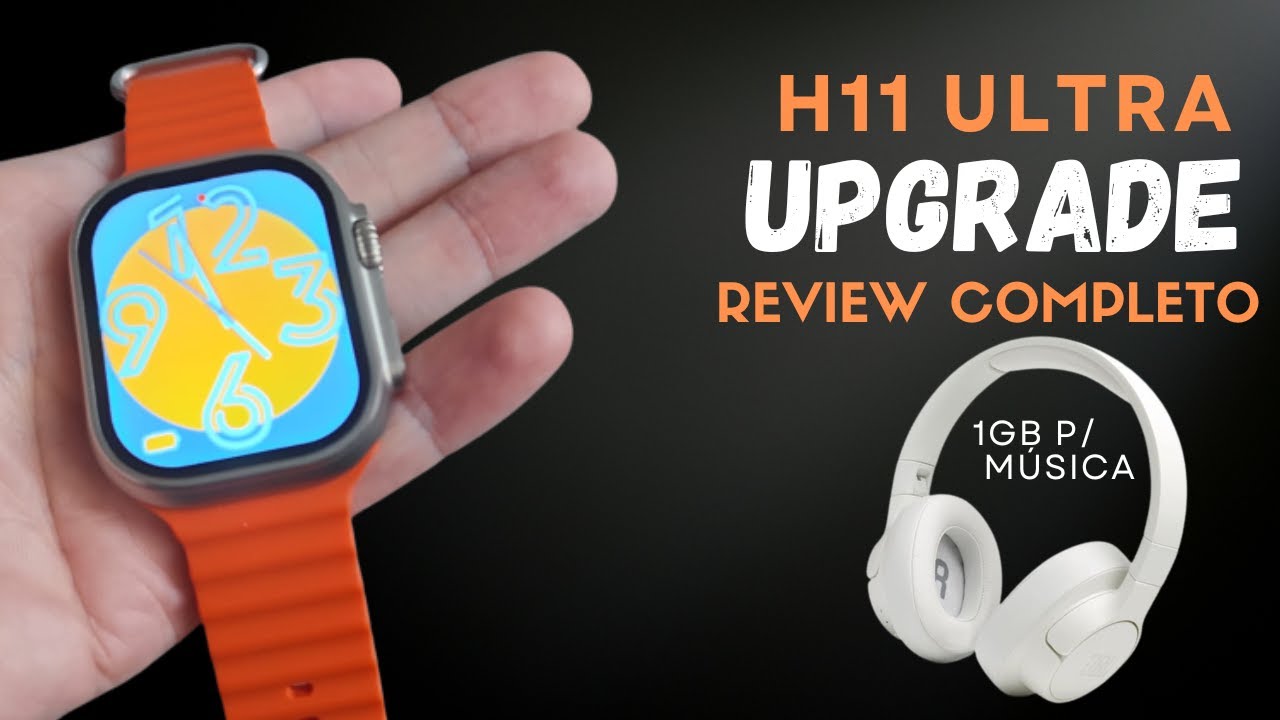 HELLO WATCH ULTRA 49MM Com 1GB de MEMÓRIA para MÚSICAS - REVIEW COMPLETO