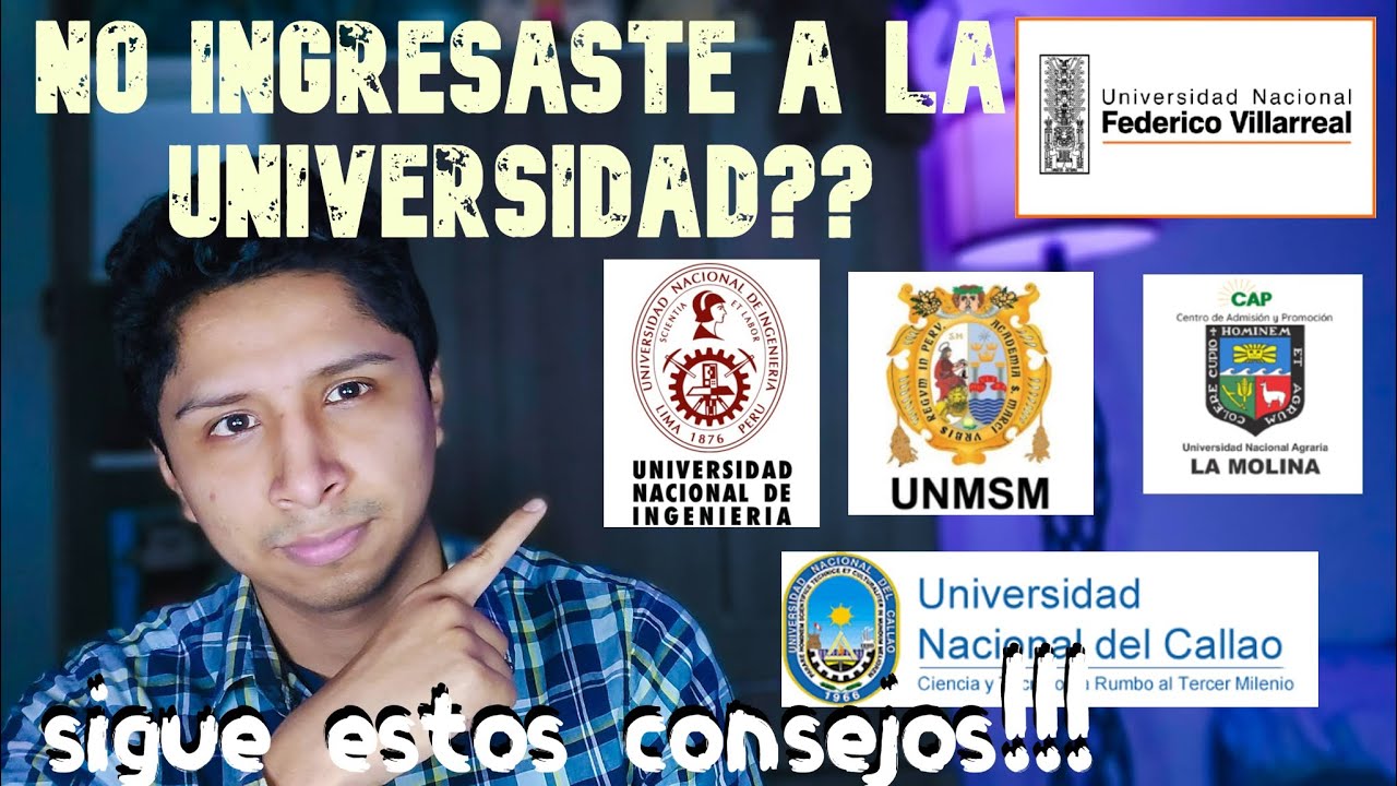 Consejos para ingresar UNI | UNMSM | UNFV | UNAC | UNALM ...