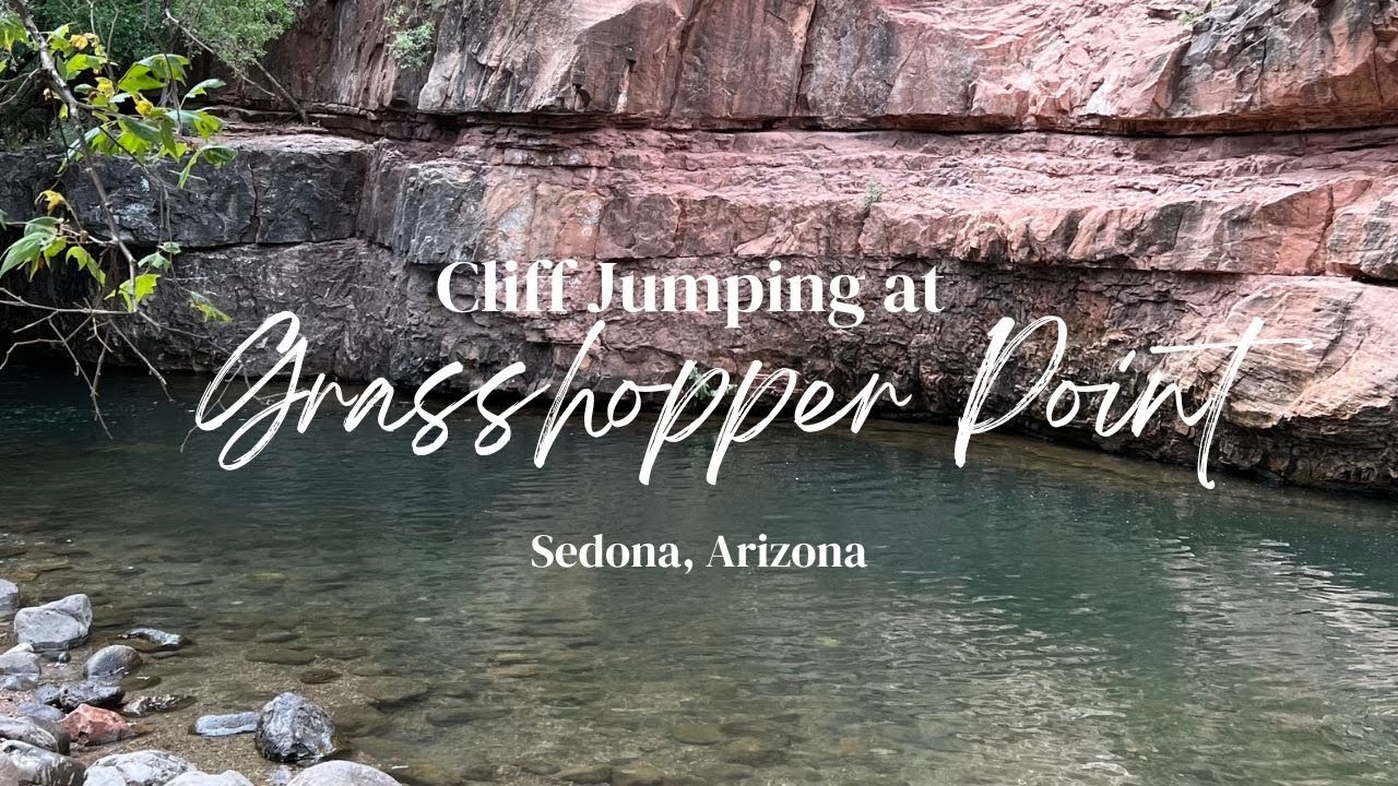 Cliff Jumping at Grasshopper Point Sedona
