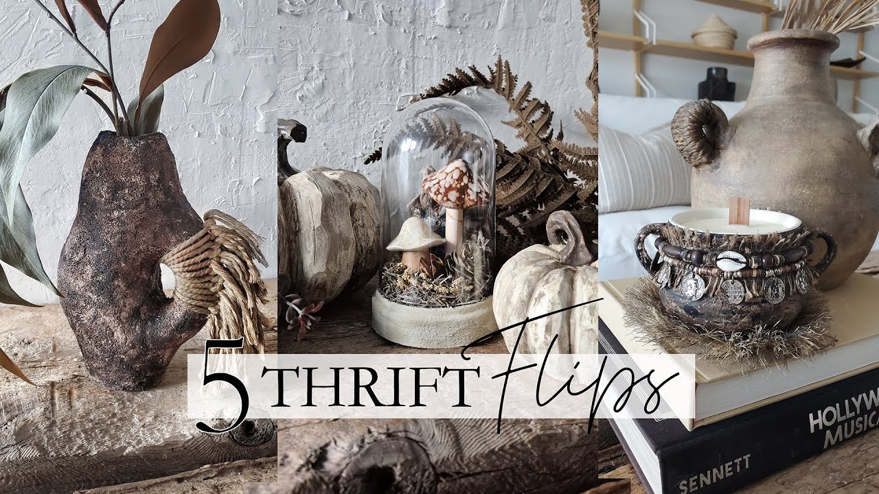 5 Thrift Flips for Fall / Home Decor & Fashion