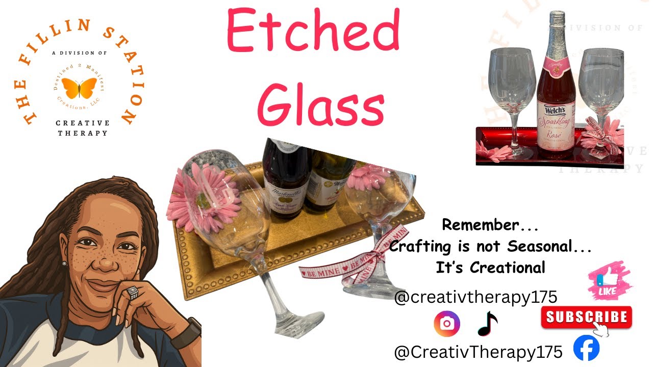 Etched Glass | DIY Cricut & Armor Etch Tutorial