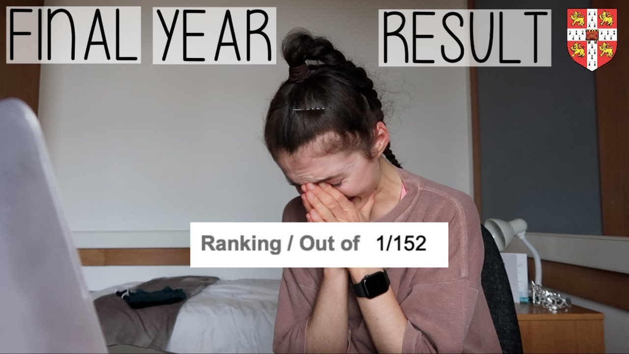 OPENING MY FINAL YEAR RESULT AT CAMBRIDGE | LIVE REACTION (it’s a bit emotional)