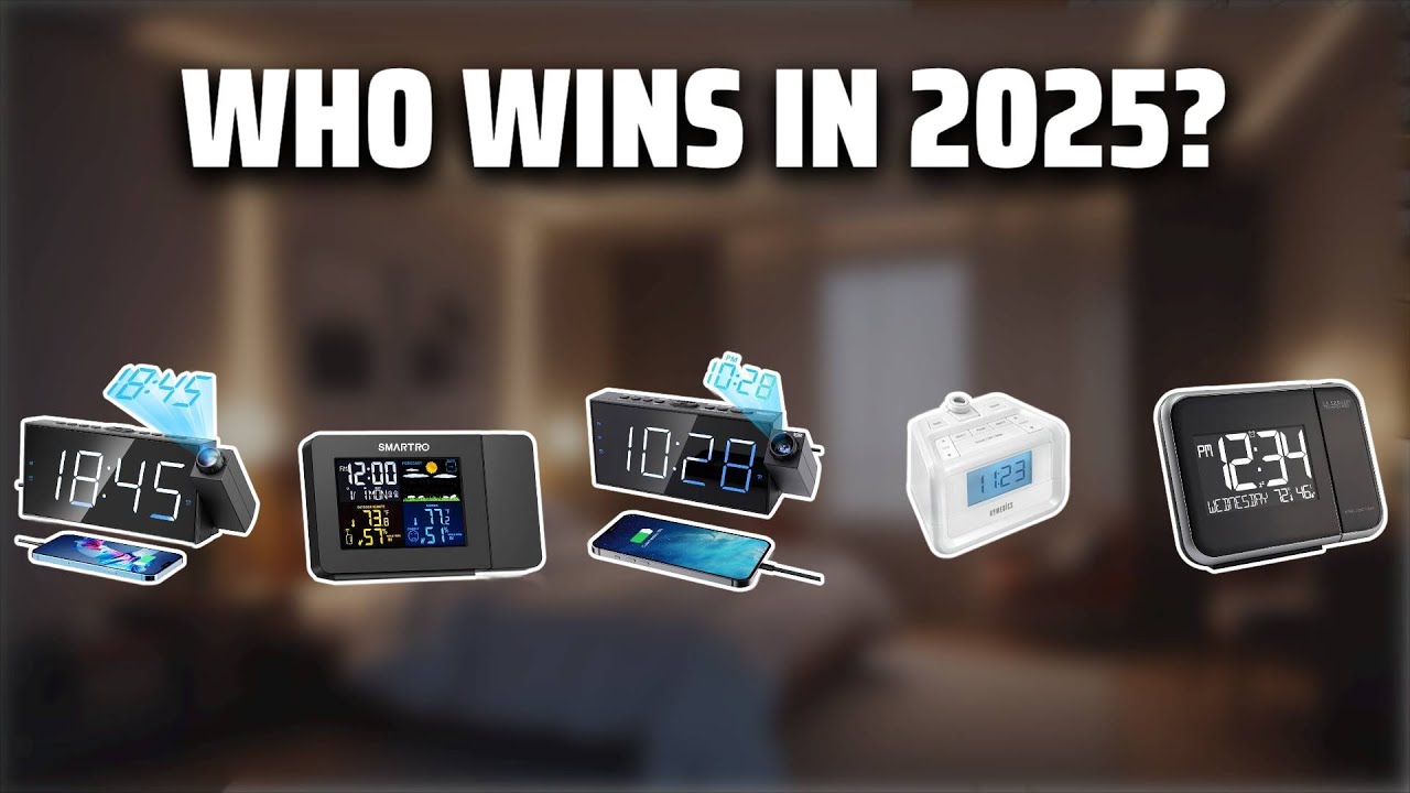 The Top 5 Best Projection Clocks in 2025 - Must Watch Before Buying!
