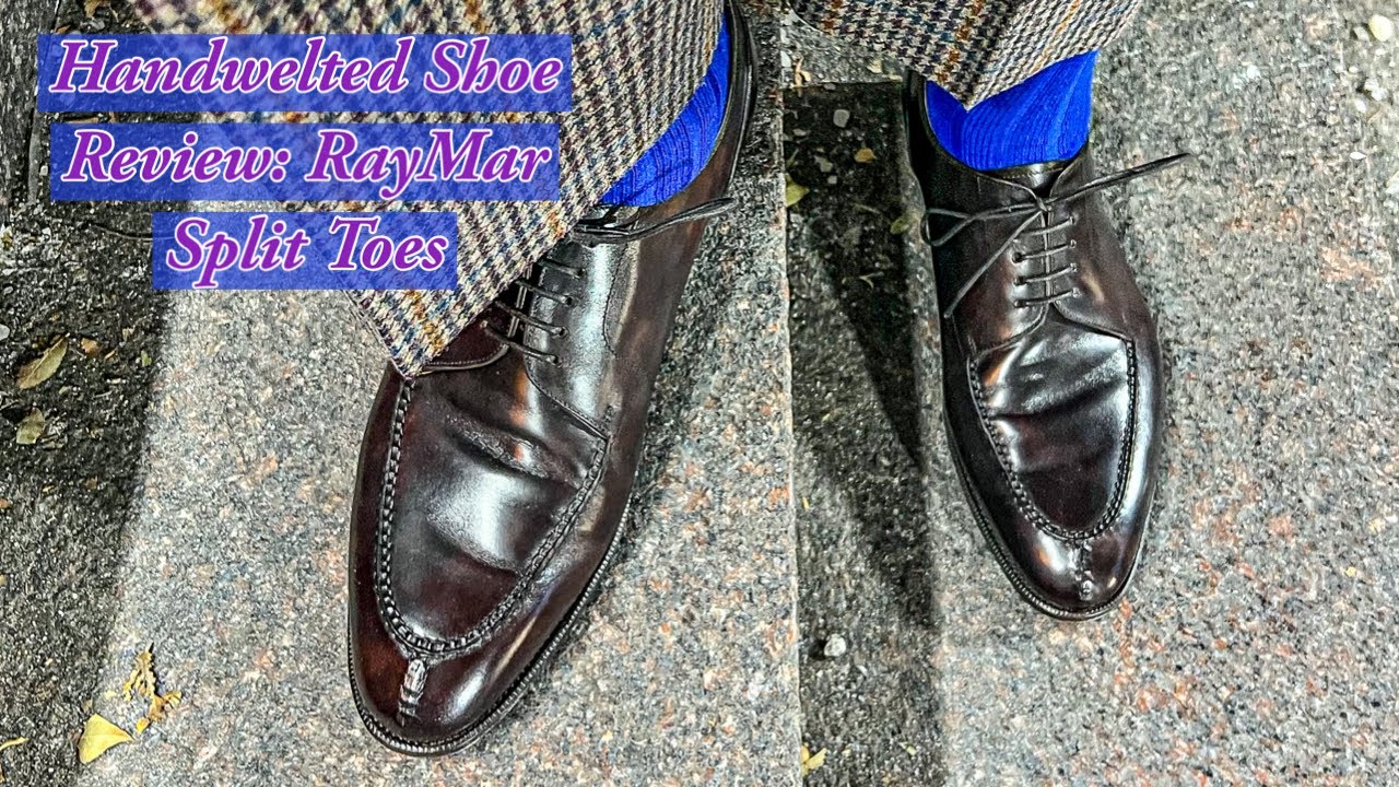 Handwelted Shoe Review: RayMar split toe derby