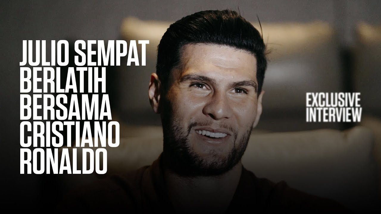 Seperti Mimpi, Julio Cesar Berlatih Bersama Bintang Dunia, Cristiano Ronaldo | Exclusive Interview
