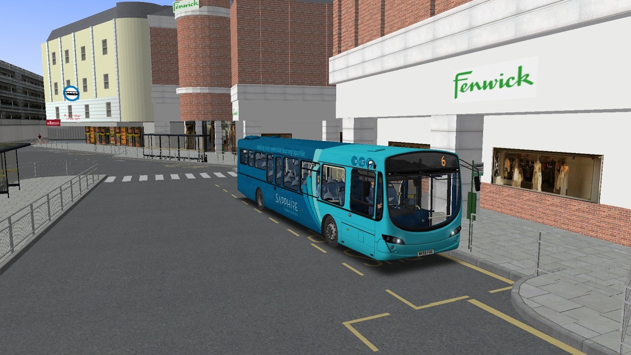 Omsi 2 | Scunthorpe | MX59 FGE | VDL SB200 Wright Pulsar 2 | Route 6: Ashby Circular