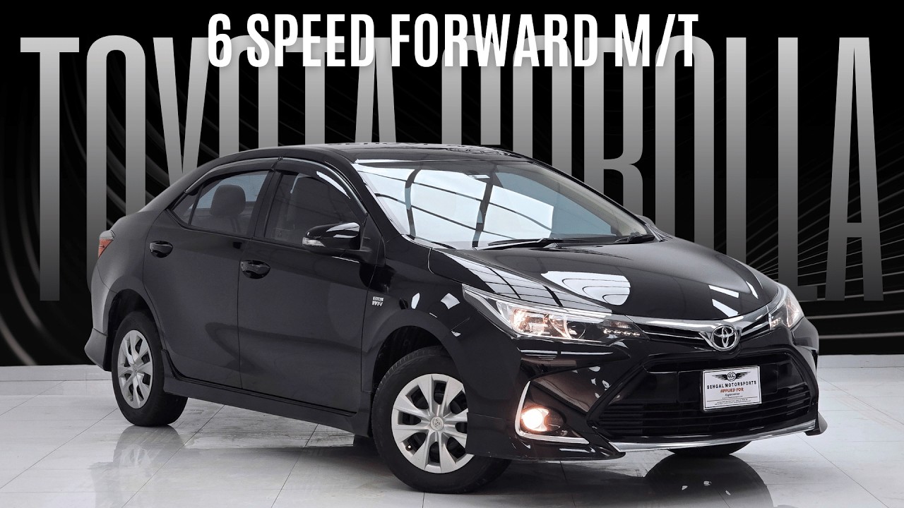 Toyota Corolla Altis 1.6 X MANUAL 2021. Rarest Corolla that Secretly Exists.