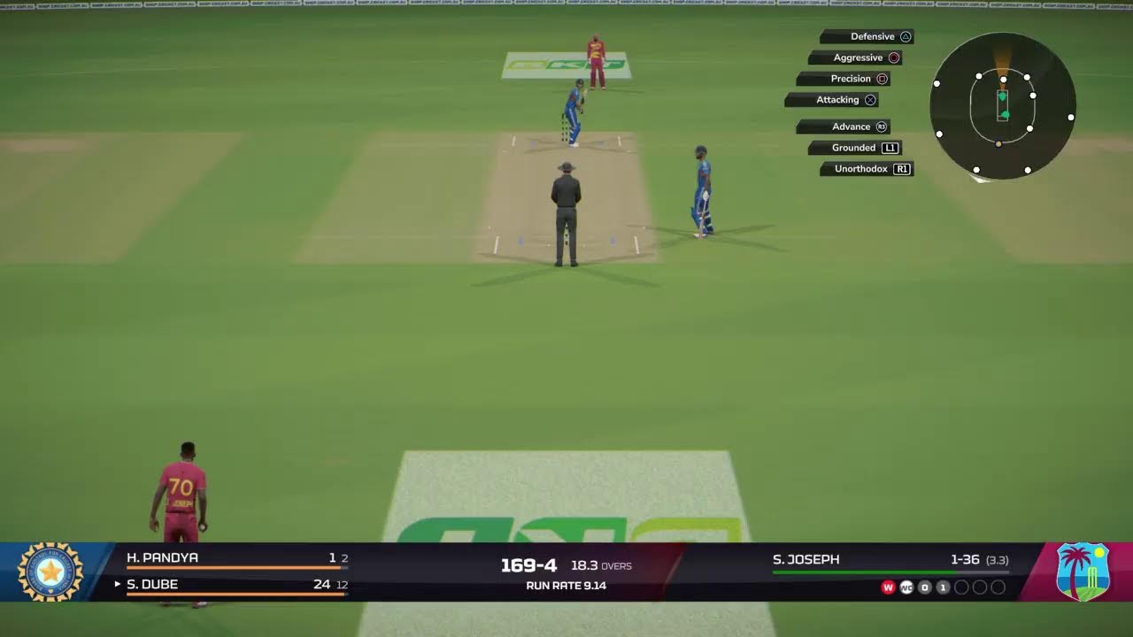 ICC Mens T20 World Cup26 IND  VS WI  1st innings #cricket26 Hardest Mode