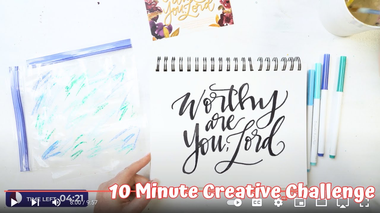 Worthy Are You Lord | Quick & Easy Lettering
