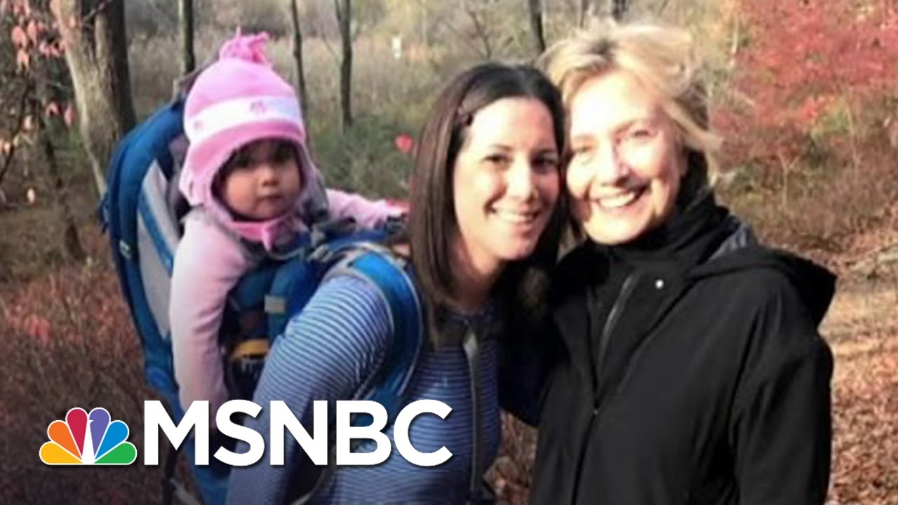 Supporter Who Ran Into Hillary Clinton While Hiking: She Was So Gracious | Andrea Mitchell | MSNBC