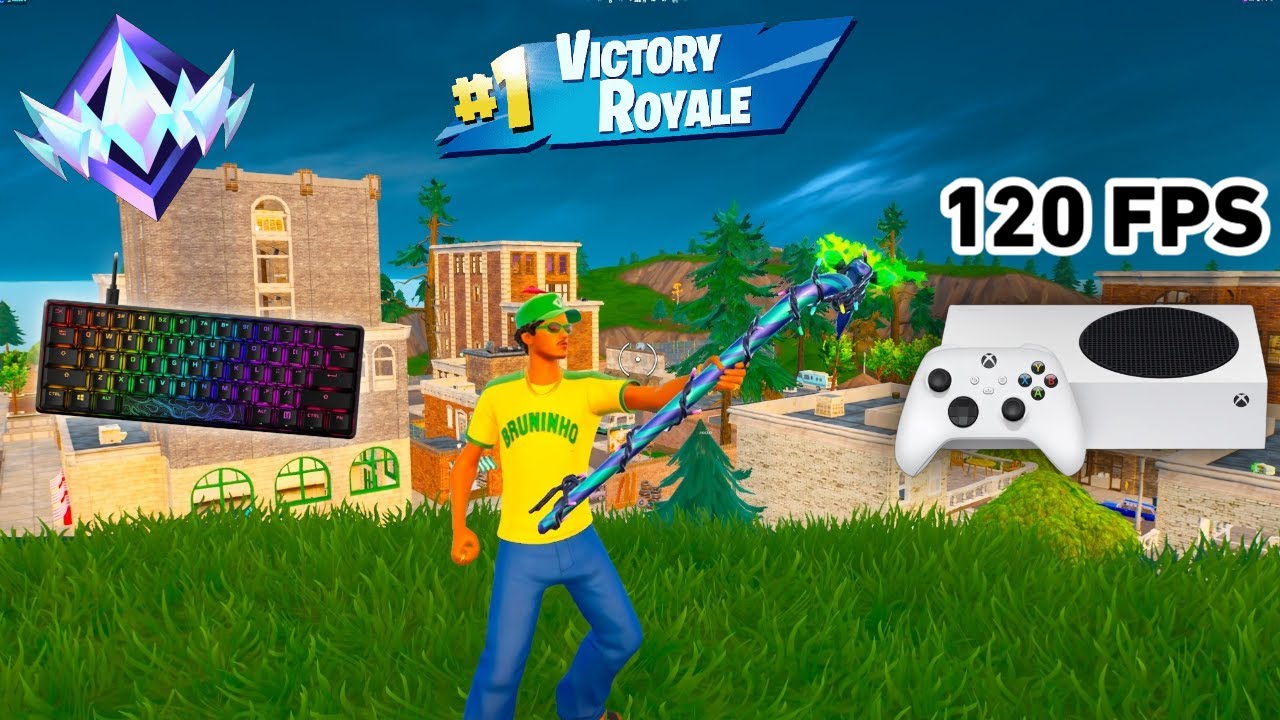 Fortnite Unreal Ranked Reload On Xbox Series S | Keyboard & Mouse Gameplay | 120 FPS