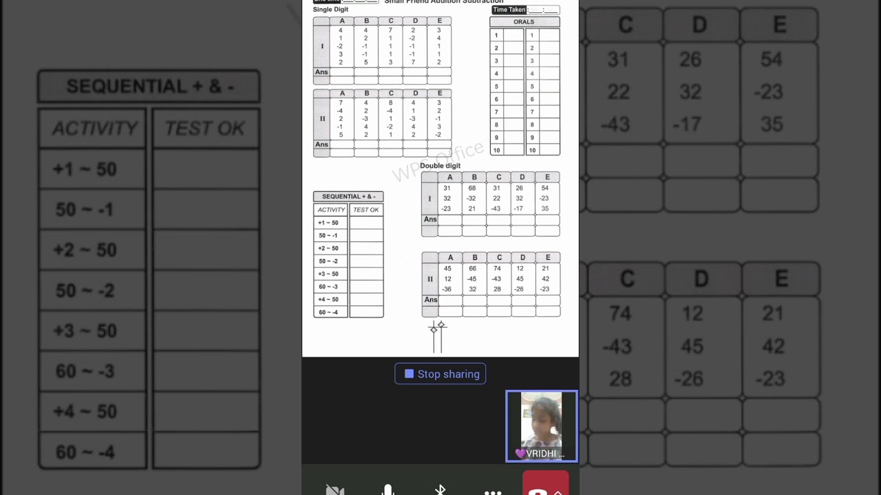 ABACUS LEVEL 2 MENTALLY CALCULATION  WITH WORKSHEET#abacus   