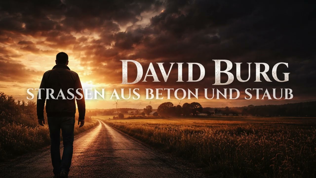 David Burg – Straßen aus Beton und Staub (Offizielles Audio) | Deutschrock 2026