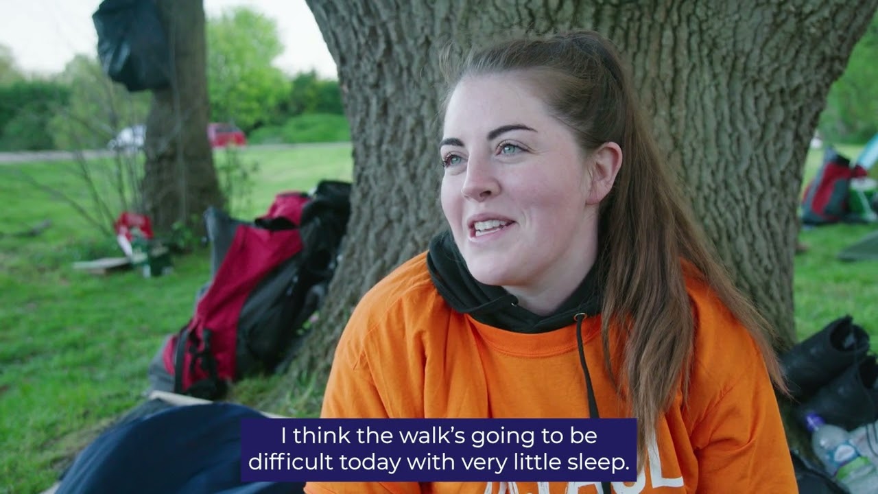 Met Police sleepout and weighted walk