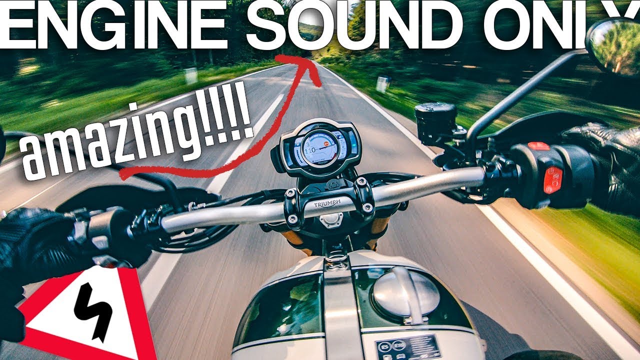 Triumph Scrambler 1200 XE sound [RAW Onboard]