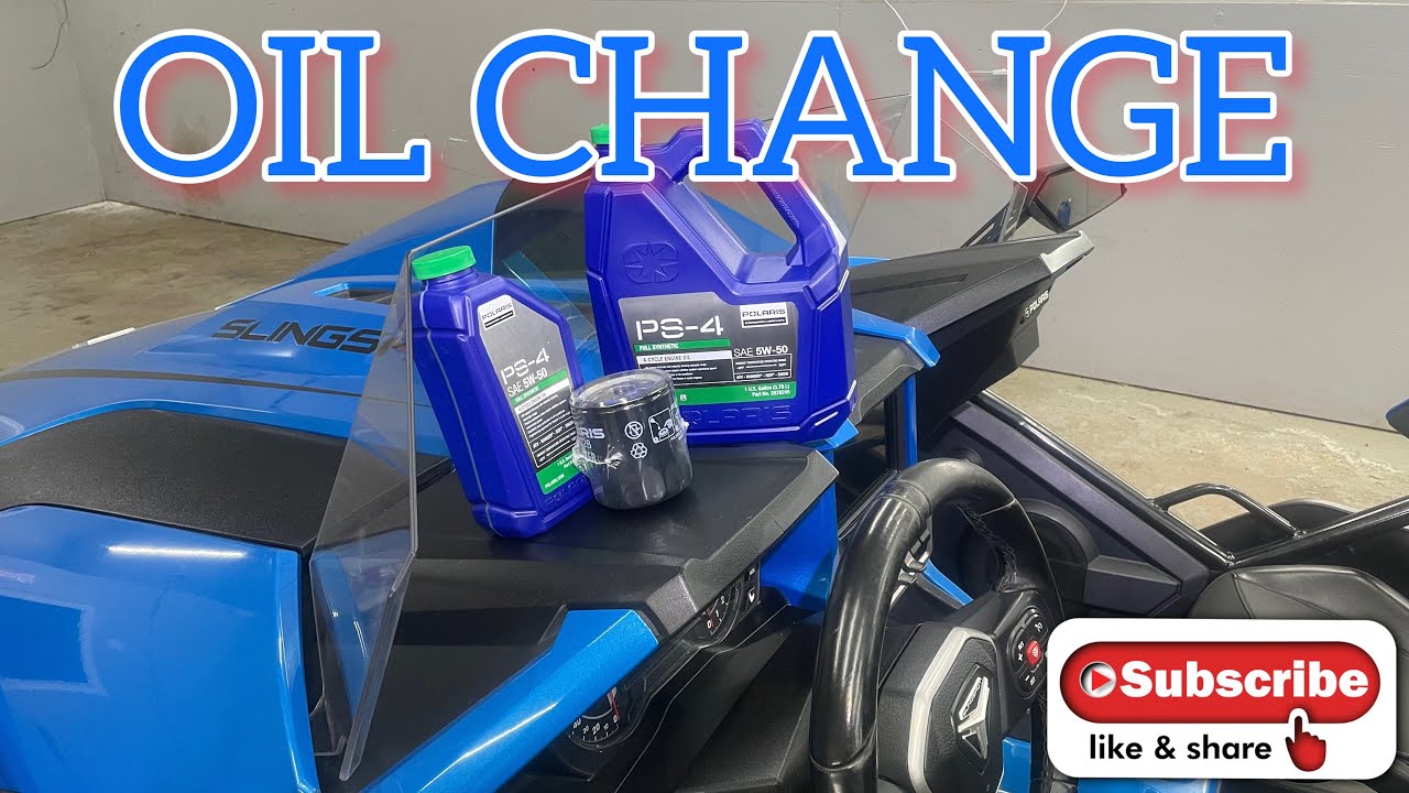 2020 Slingshot SL Oil Change