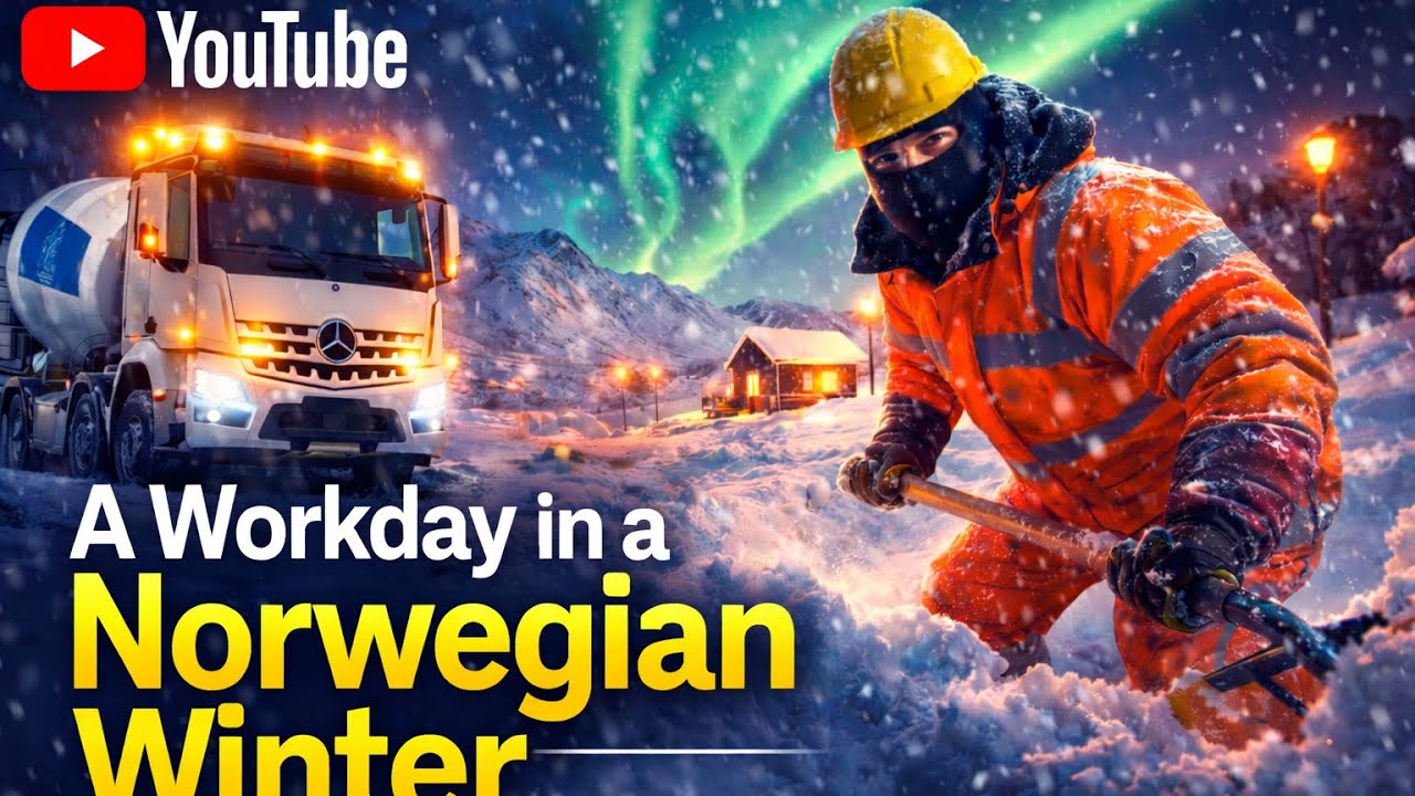 A WORKDAY IN A NORWEGIAN WINTER