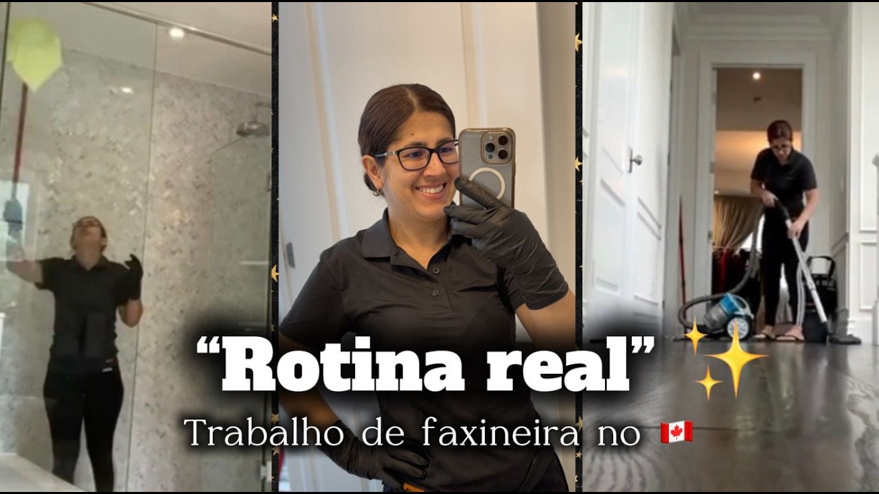 Veja minha rotina REAL de trabalho no Canadá!