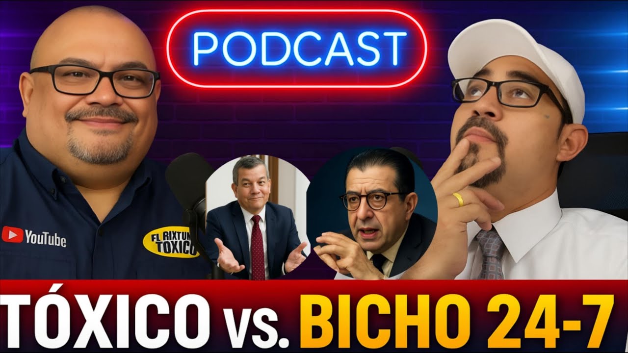 TOXICO VS BICHO247--invitados/ RONAL UMANA-/MANUEL EL CHINO FLORES-- Primera parte