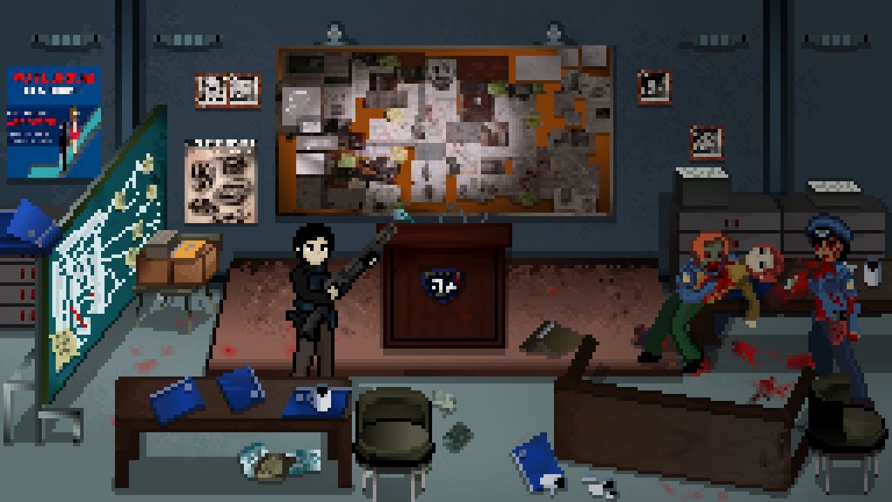 Wolf is Dawn - Episode 14 : Lines Drawn in Concrete - Pixel Art Zombie Horror Series