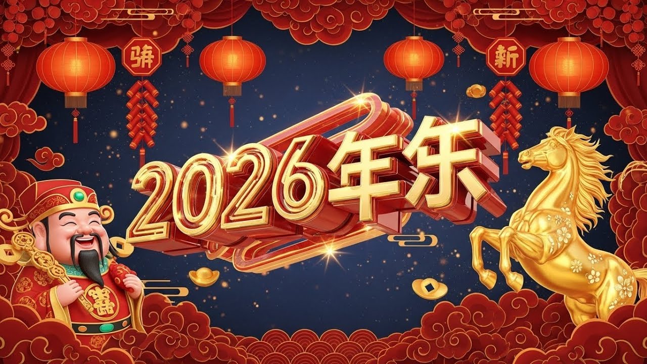 2026春节激情音乐🎶 热烈的节日氛围等你体验