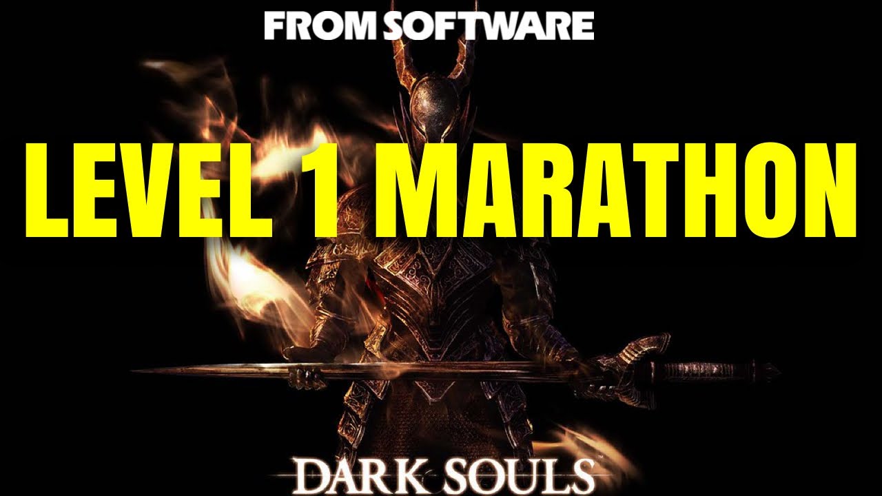 Beating Every Fromsoft Game At Level 1! No Leveling Marathon- Dark Souls 1