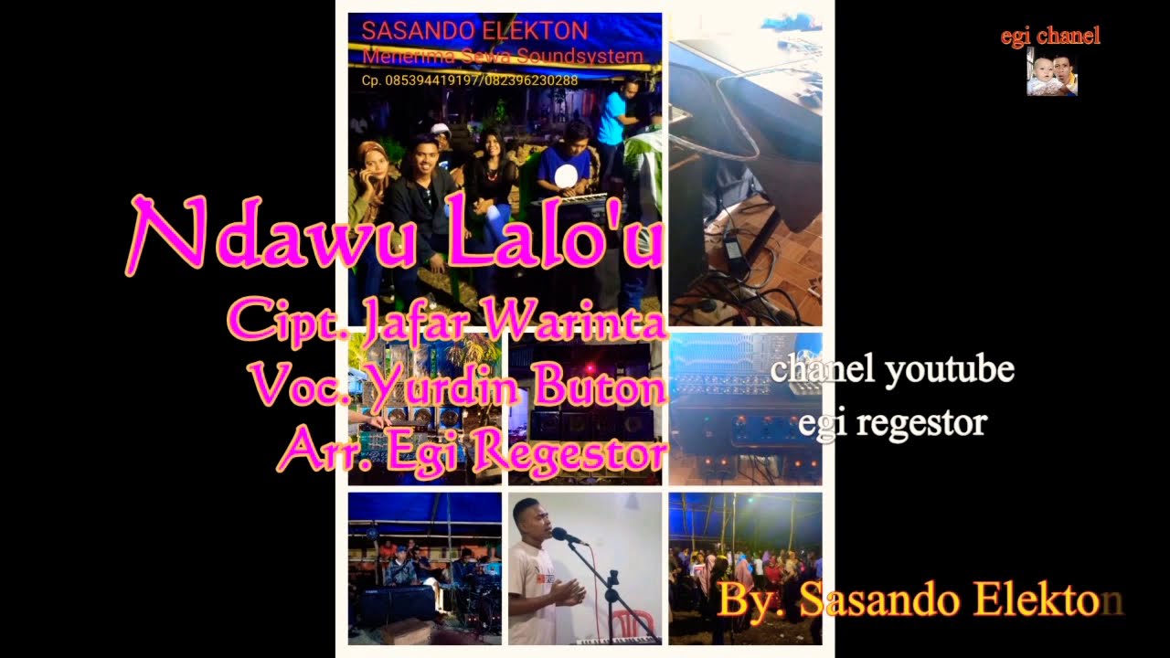 Ndawu Lalo'u Cover By Yurdin Buton (Dangdut Cia Cia Buton)