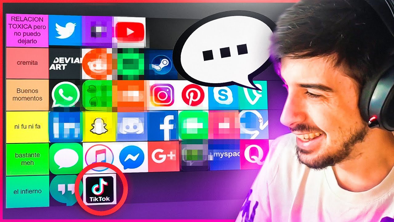 TIERLIST de REDES SOCIALES - Alexby11