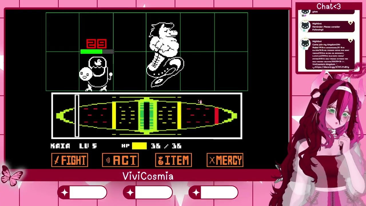 🌷| I'd smash papyrus :3 | Playing Undertale | VtuberEn | ViviCosmia