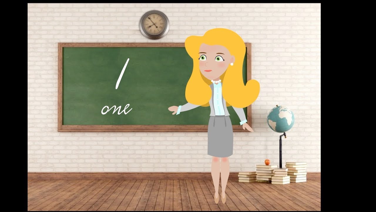 Numbers one to twelve