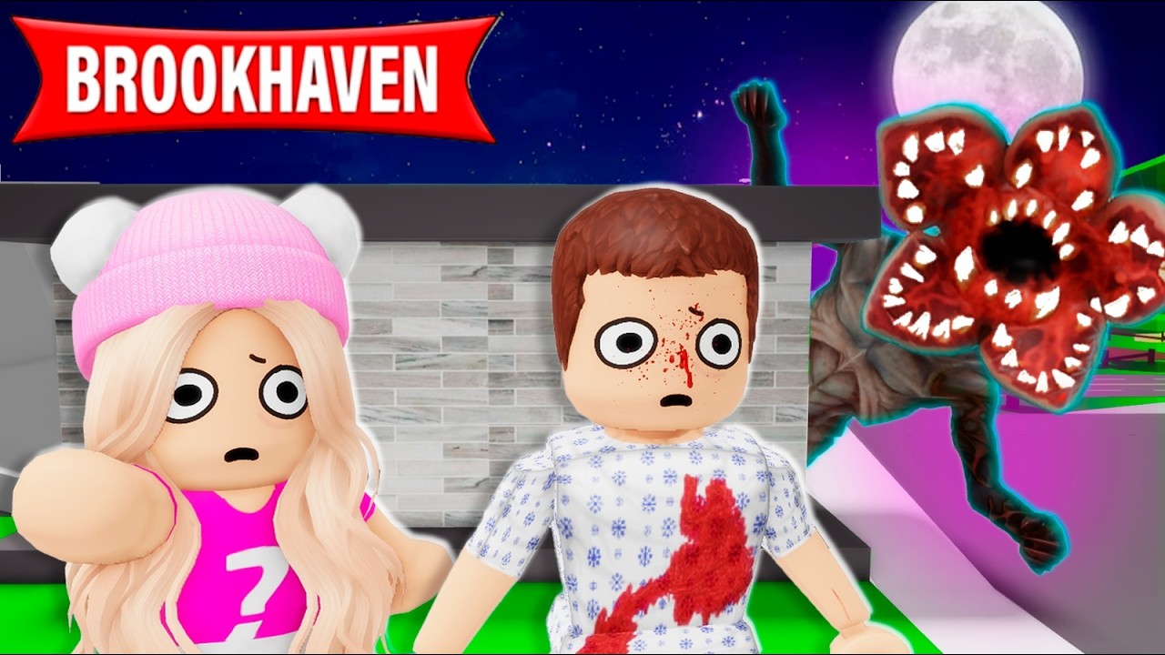 ENCONTREI A ELEVEN FERIDA no BROOKHAVEN *Foi culpa do DEMOGORGON?