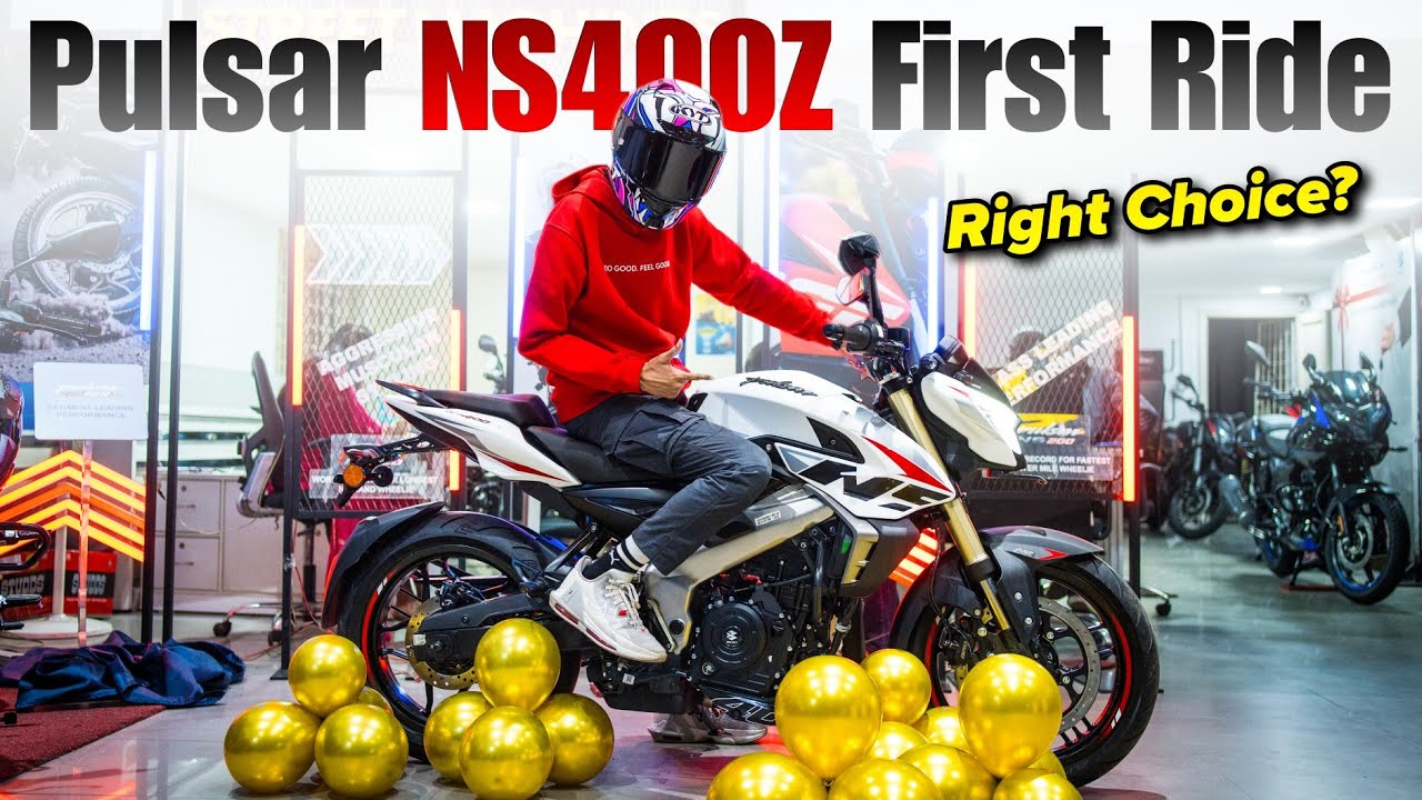 ಇದು ನಿಜವಾದ ಪಲ್ಸರ್! Why Pulsar NS400Z? First Ride on the Street Fighter ⚡