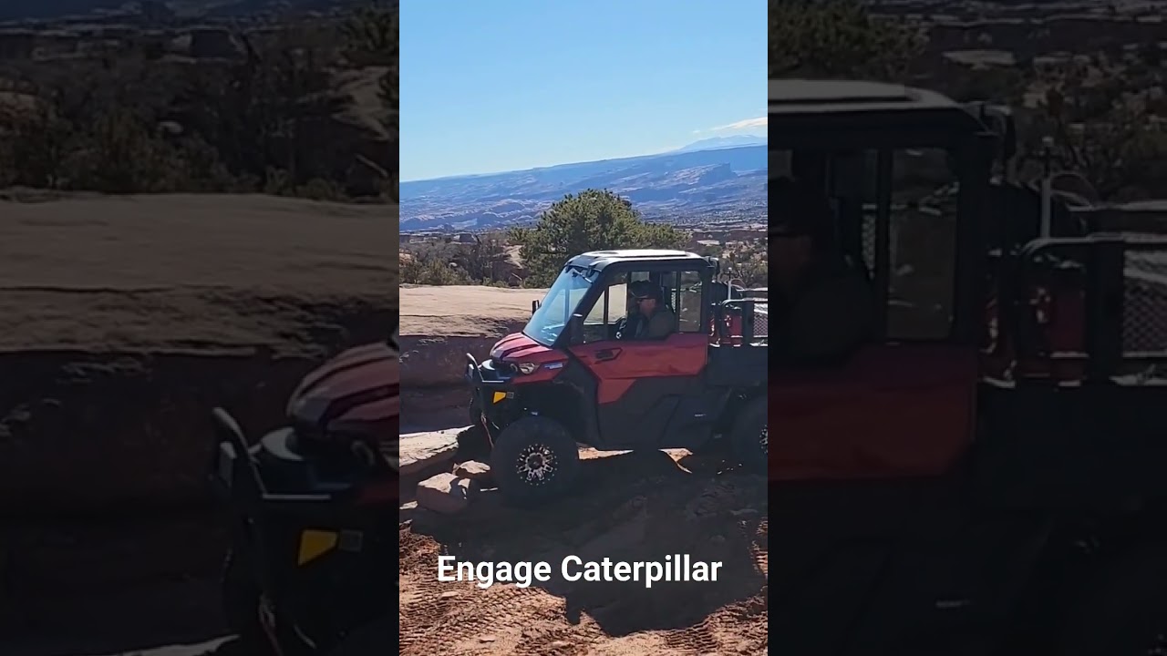 CanAm Defender 6x6 on Metal Masher