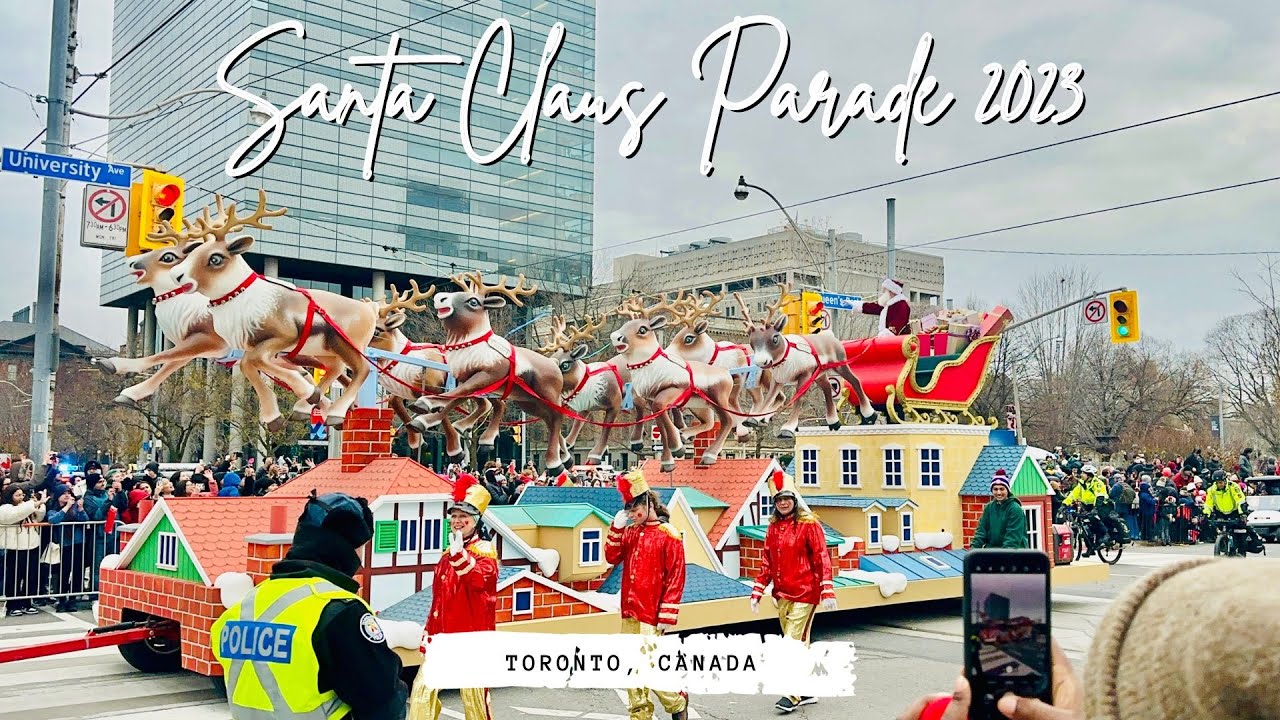 Toronto Santa Claus Parade 2023 (Live Full Coverage) | WalterNei
