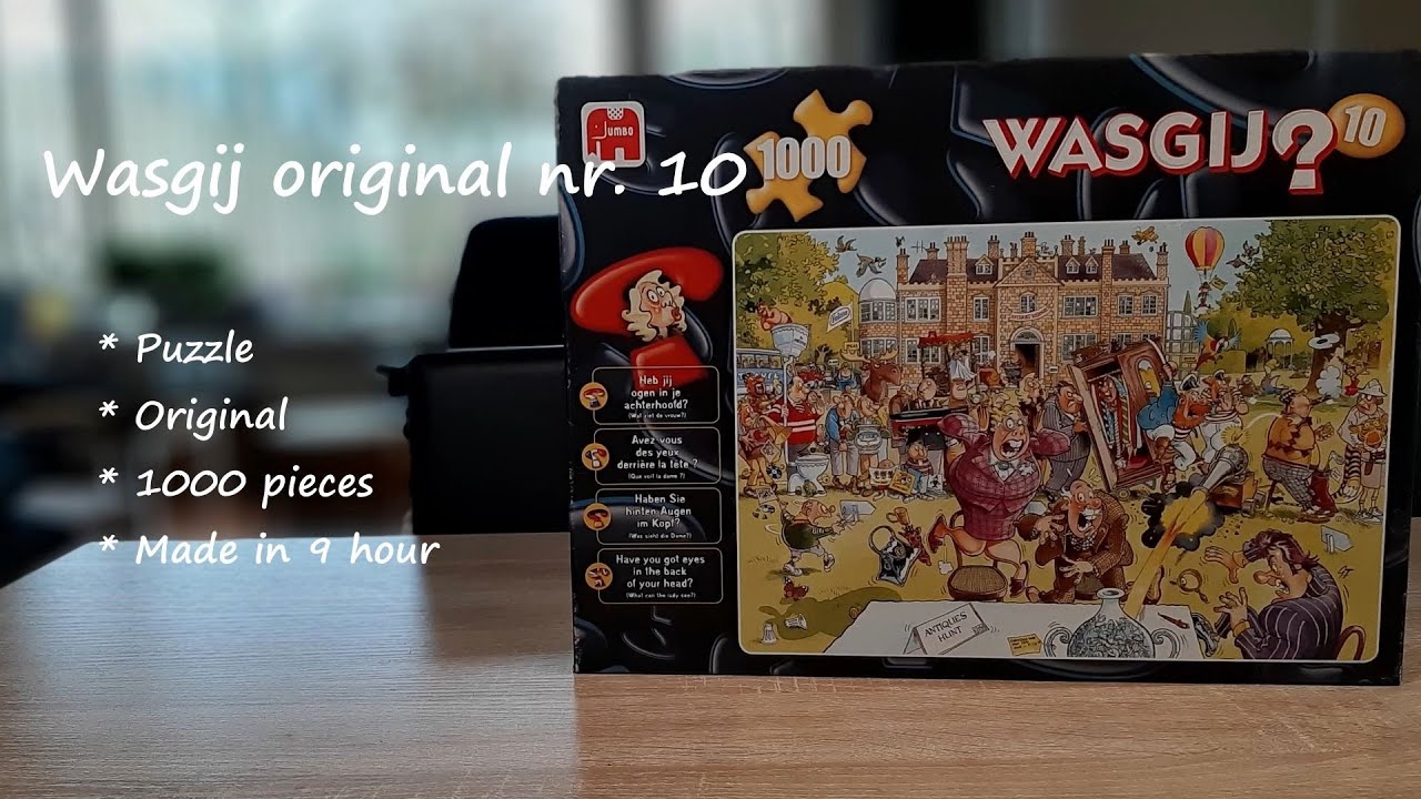 Puzzle - Timelapse - 1000 pieces - Wasgij original nr. 10