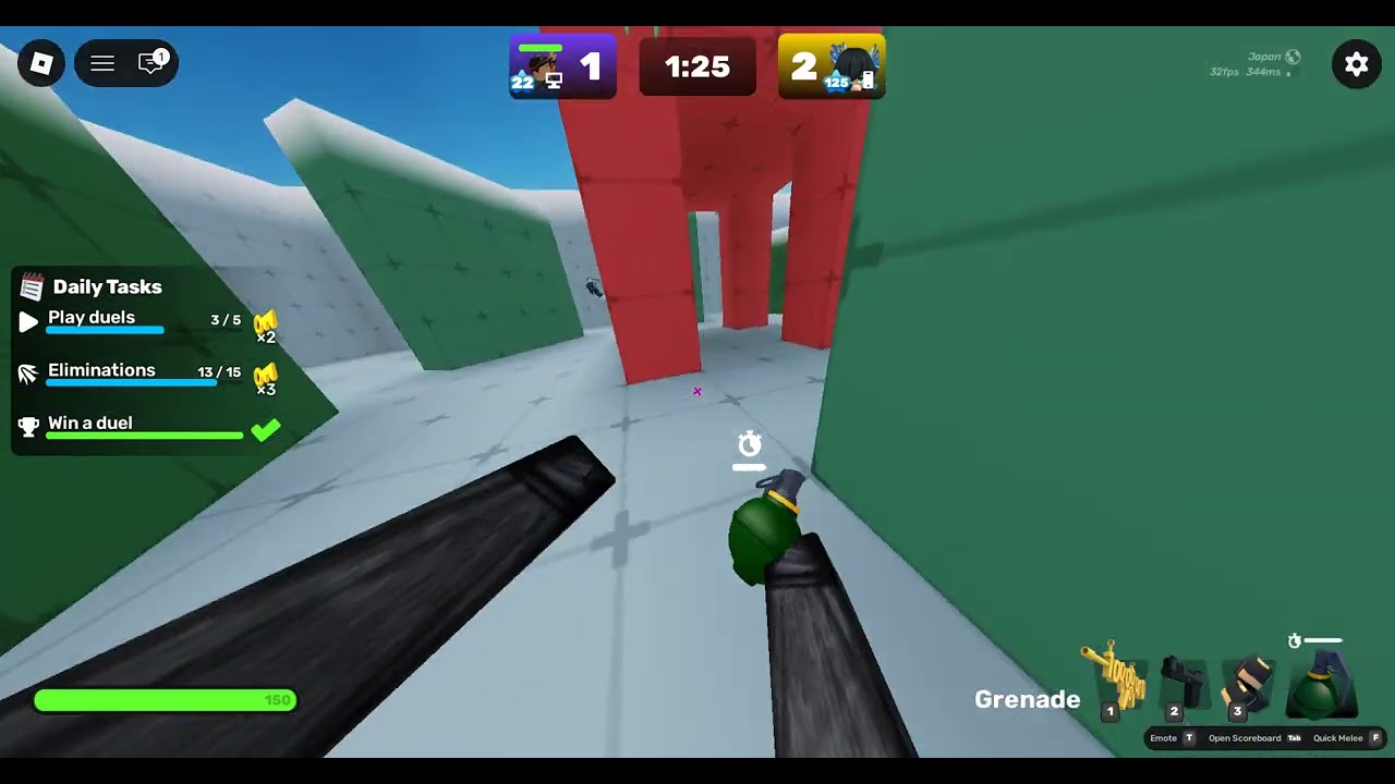 Playing Rivals with my friend @BACHIRAisgoooood