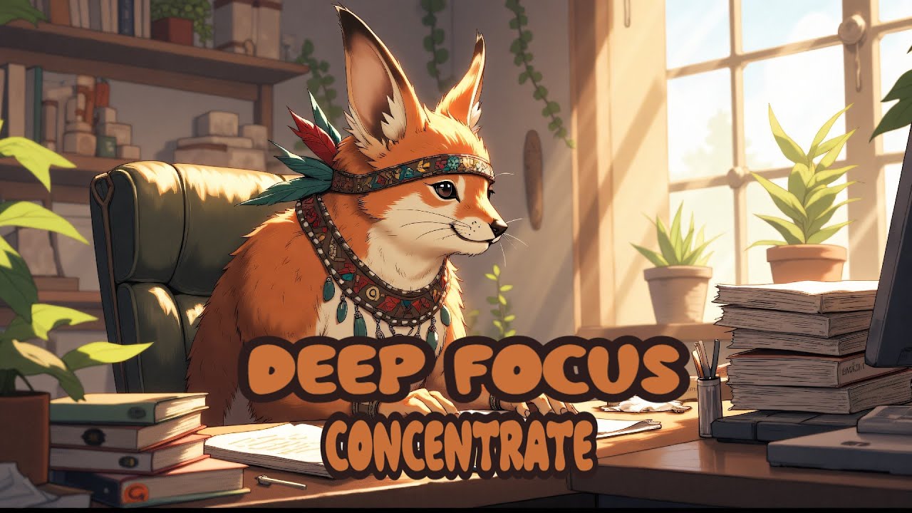 Music for Productive Focus All Day Long | Dingo's Tribal Tunes