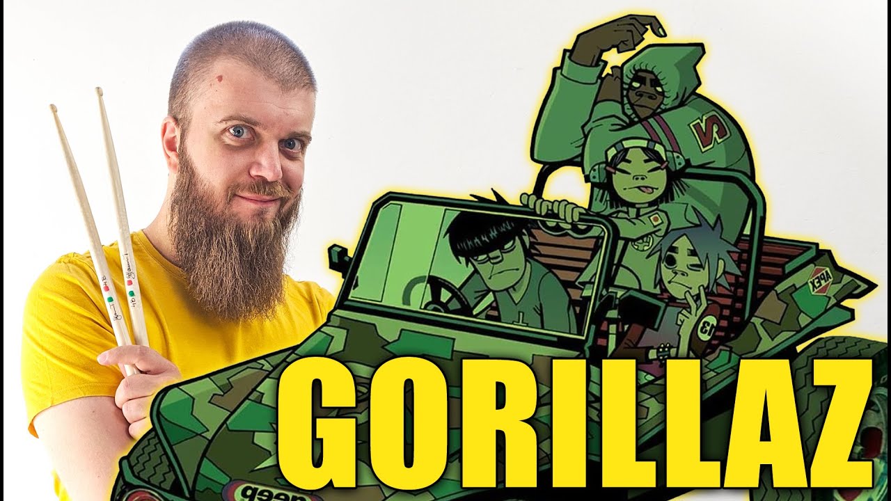 BRANO FACILE per BATTERIA // Clint Eastwood - Gorillaz