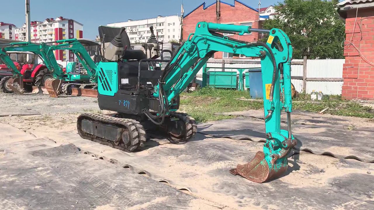 Японский миниэкскаватор Кабелка SK09 гидролиния