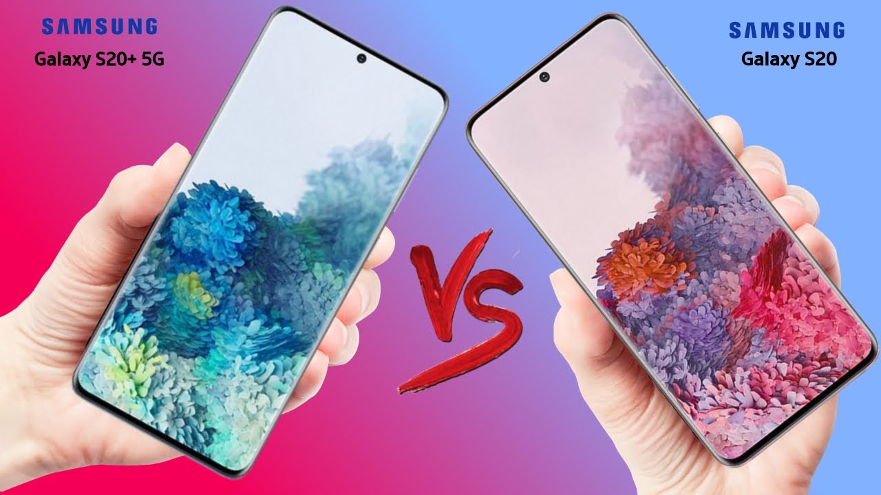 Samsung Galaxy S20+ 5G  vs  Samsung Galaxy S20 - What Are The Differences