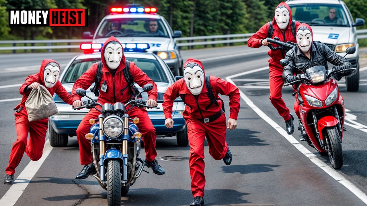 PARKOUR VS MONEY HEIST! 6 | BAD GUYS: No ESCAPE, POLICE Close Chase (BELLA CIAO REMIX) | Epic POV