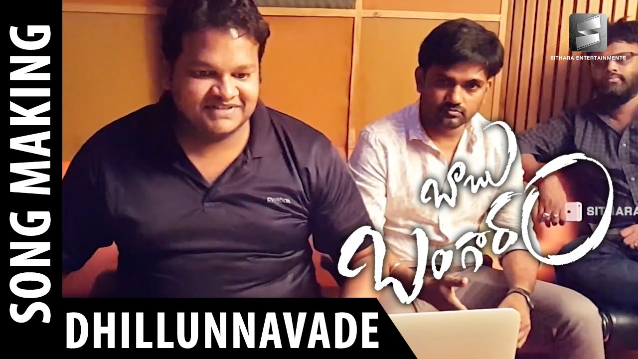 Babu Bangaram Movie | Dhillunnavade  Song Making | Venkatesh, Nayanathara | Maruthi | Ghibran