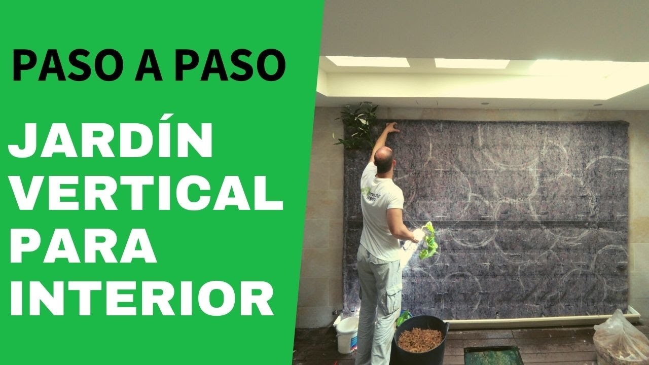 Sistema &oacute;ptimo para jardines verticales de interior: El sistema F+P