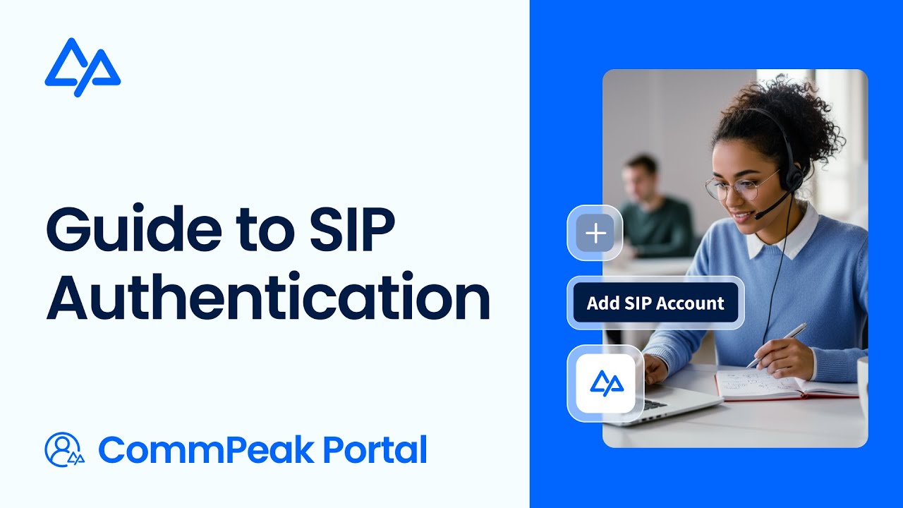 CommPeak VoIP Setup Guide | Password & IP-based Access with SIP Authentication