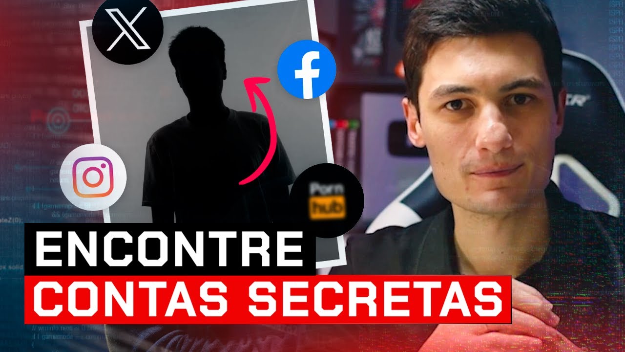 Descubra CONTAS SECRETAS de qualquer pessoa