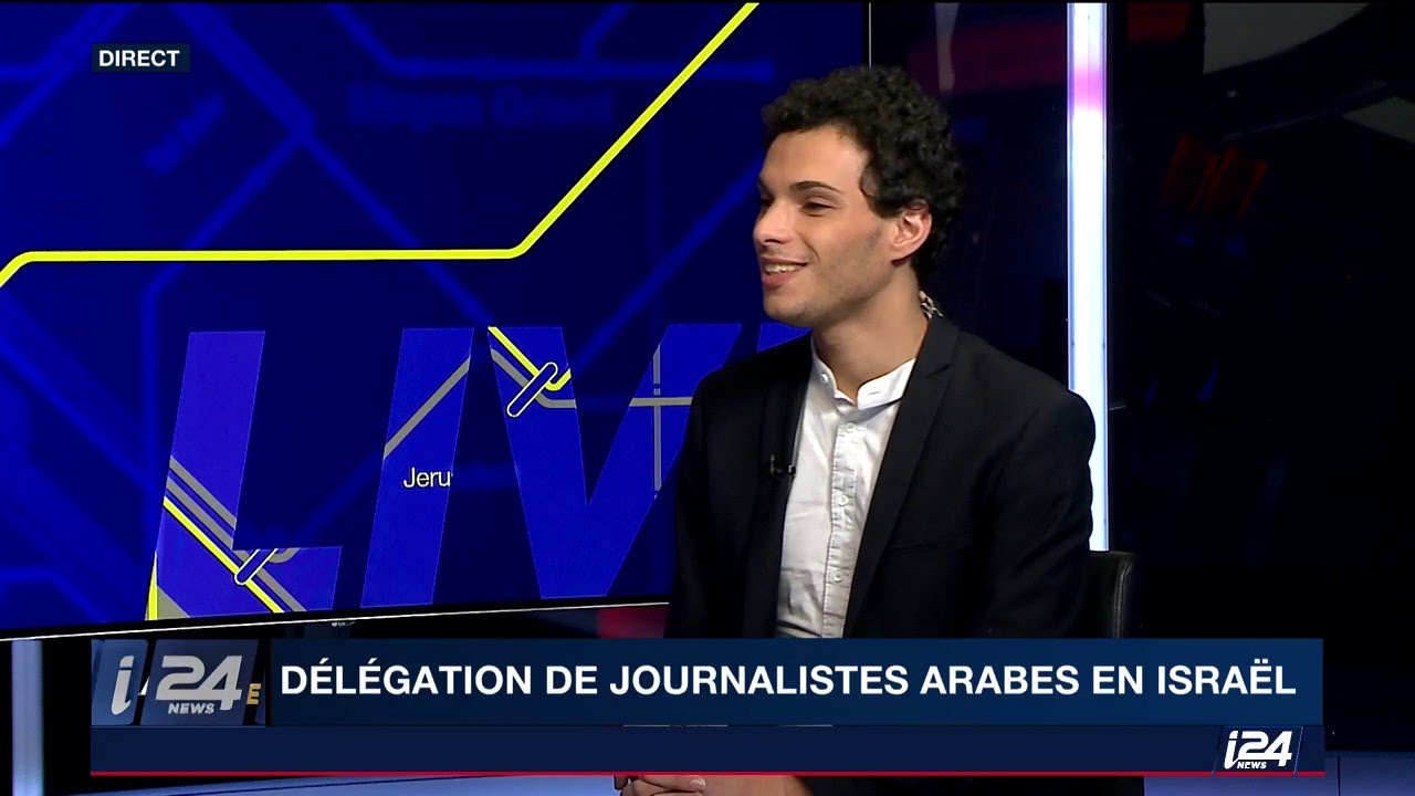 Nader Allouche, journaliste français en visite en Israël invité dans Le Grand Live