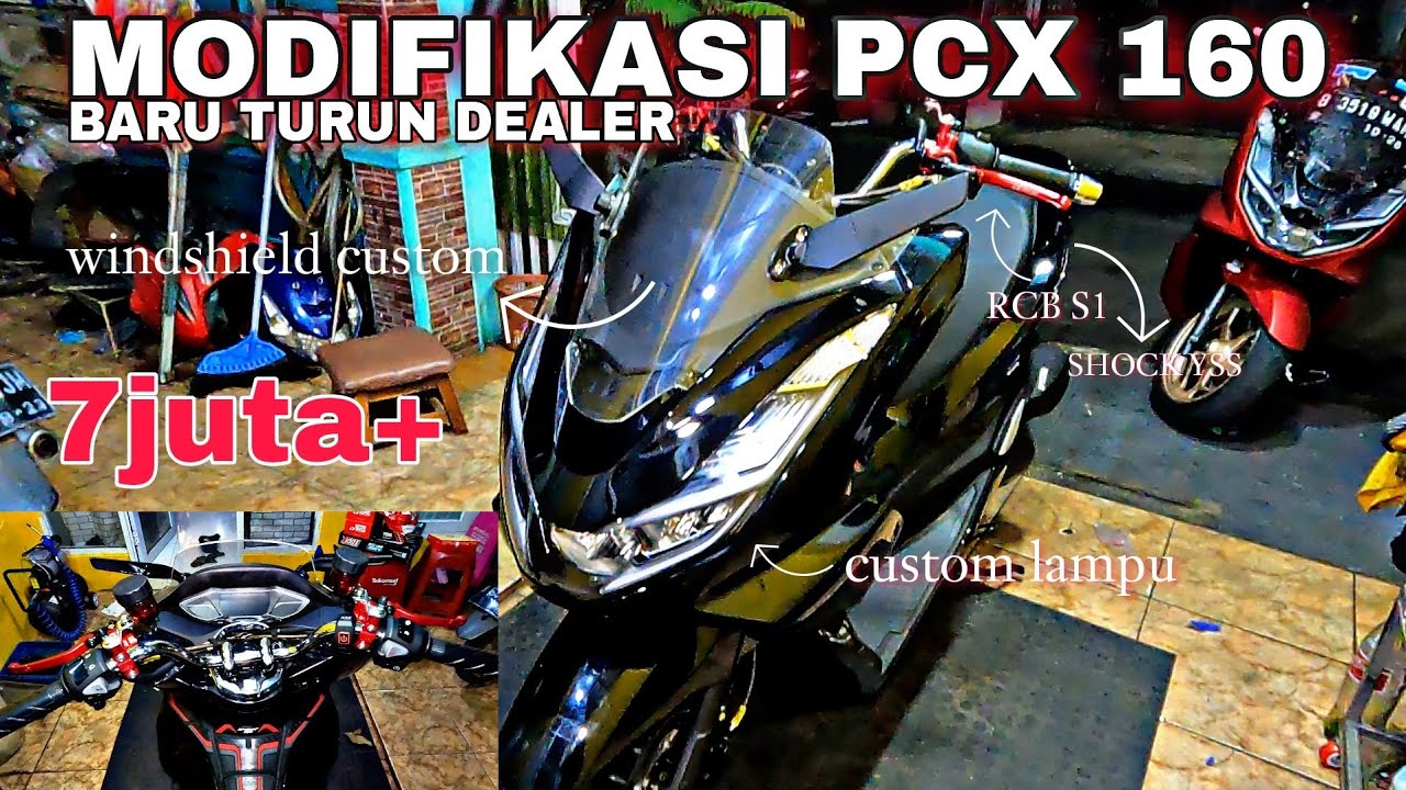 MODIFIKASI PCX 160 BARU TURUN DEALER