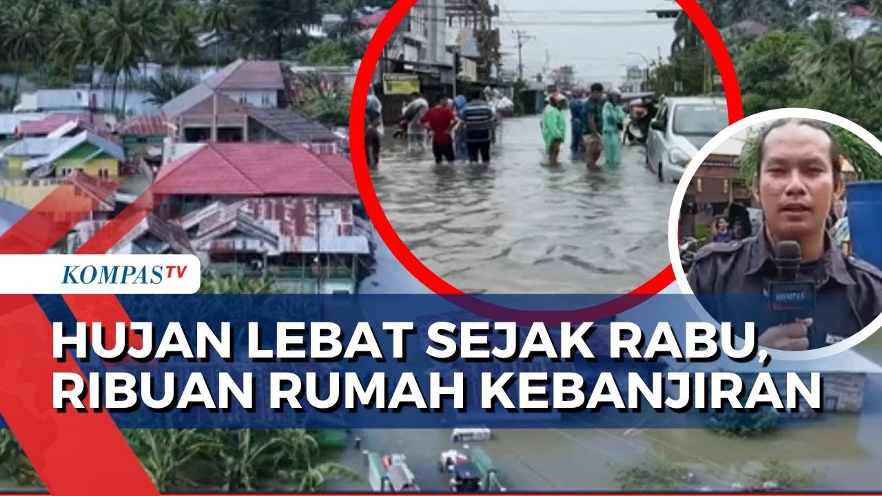 Hujan Lebat dan Luapan Danau Limboto, Ribuan Rumah di Gorontalo Kebanjiran