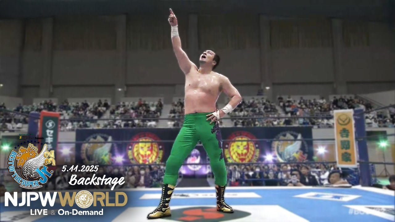 #BOSJ32 8th match Backstage (with Subtitles) 5/11/25 | BEST OF THE SUPER Jr.32 第8試合 Backstage