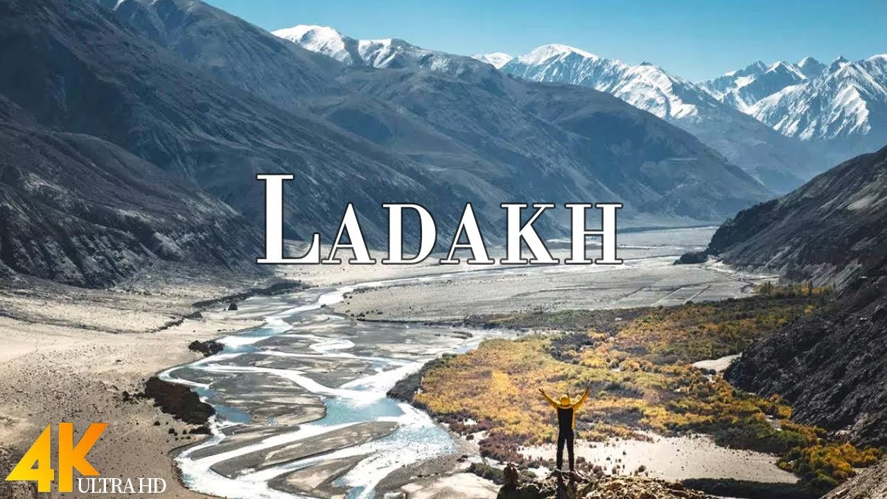 Ladakh, India 4K Ultra HD &bull; Stunning Footage Ladakh, Scenic Relaxation Film with Calming Music.